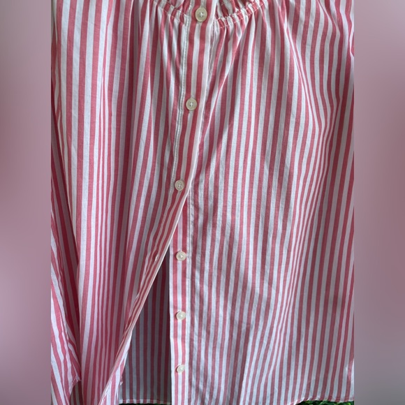 Michael Kors | Sleeveless Button Up Blouse W/ Stripes - NWT - Picture 3 of 8